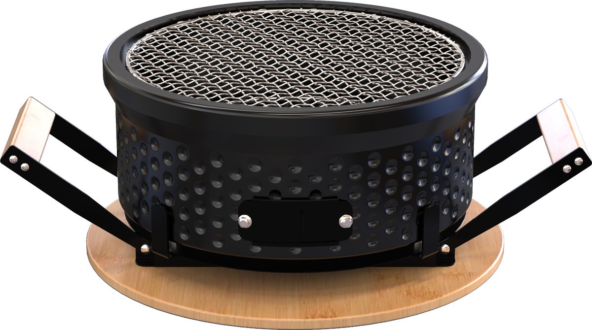 Kamado Chef Hibachi 13 Black